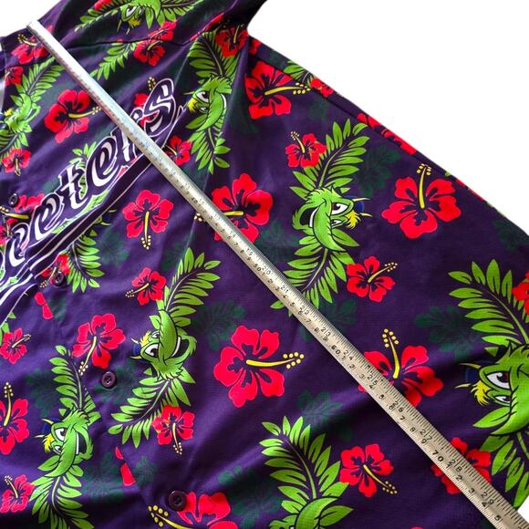 Sugar Land Skeeters Hawaiian Print Jersey Swatson 20 Houston AAA Men Sz XL - Picture 4 of 6